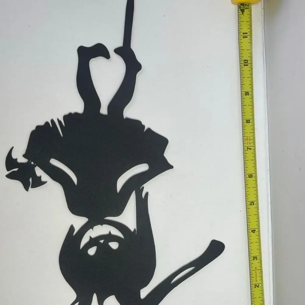 Black Shadow Yard/Garden Metal Figures